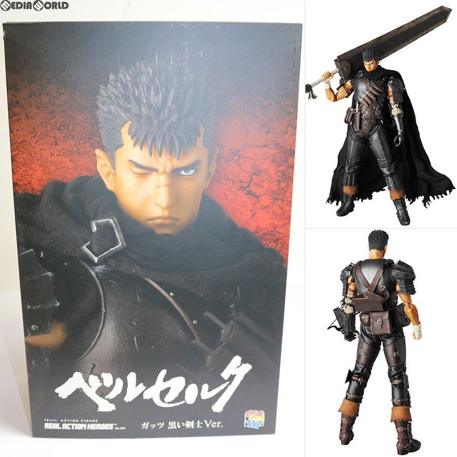 中古即納』{FIG}リアルアクションヒーローズ No.704 RAH ガッツ 黒い