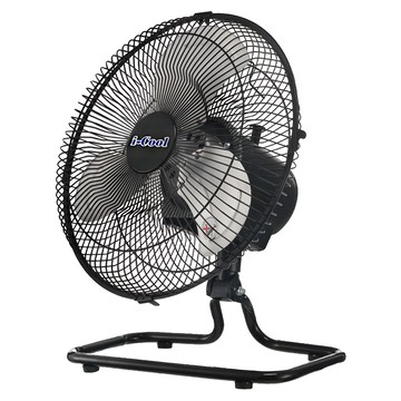 i-Cool 360度旋轉桌扇 台灣製 10吋 黑色 MY-1088R