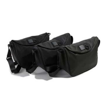 日韓時尚單肩包ins風簡約郵差包男女斜挎包休閑機能運動餃子挎包