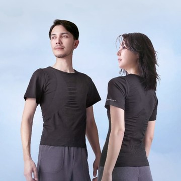 睡眠呼吸機能衣-M碼2件組 女款M碼*1+男款M碼*1