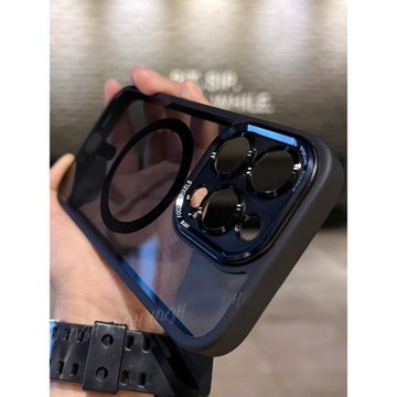 Magsafe磁吸適用蘋果14promax手機殼16新款iphone13簡約透明12全包防摔保護套15pro十三max高級感男女pm小眾