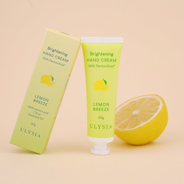 保濕清爽【歐麗雅】檸檬亮白護手霜 30g / 保濕、亮白、清爽