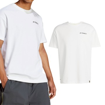 Adidas NG U AR B GFX T 男款 女款 白色 運動 休閒 中性 國家地理 亞規 短袖 JD5956