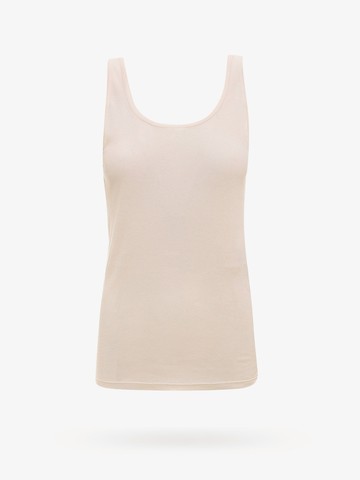 Ribbed cotton and modal tank top - SAINT LAURENT - gender_Woman