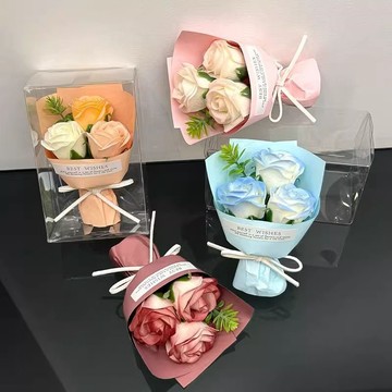 台灣免運🔥手掌花束 口袋花束 迷你花束 迷你仿真花 迷你小花束 見面玫瑰成品生日禮物 口袋永生花仿真花  乾花伴手禮5