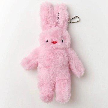 【SAMO ONDOH】ACC Baby Tokiyom - eco fur pink 小兔子 包包吊飾 包包配件 皮草 絨毛 送禮