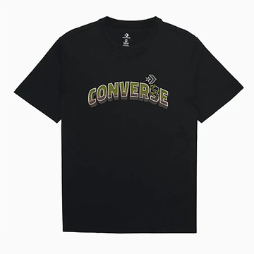 CONVERSE HIGH SUMMER FILL TEE黑