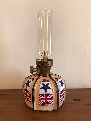 高山瓦斯罐罩 皮套 英國國旗款