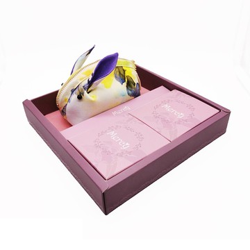 中秋節月見兔手工皂禮盒組