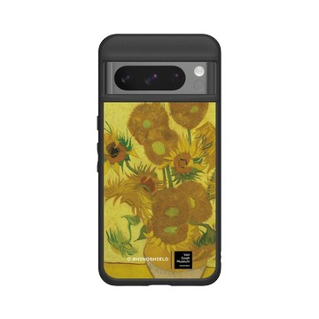 Pixel 8 Pro SolidSuit 黑 - Van Gogh Museum - 向日葵