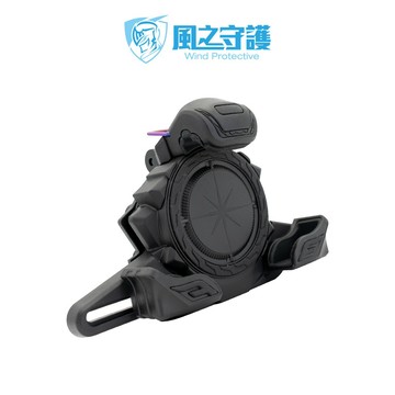 【風之守護】機車騎士 D3三角減震機車手機架 (導航架 手機支架 外送員必備 機車族)【DouMyGo汽車百貨】