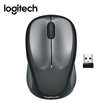 【Logitech 羅技】M235n 無線滑鼠 銀黑【三井3C】