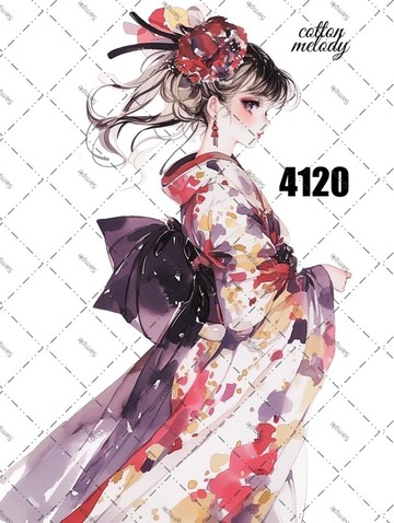 original sticker no.4120 人物貼紙 原創貼紙 原創人物貼紙 裝飾貼紙 cotton melody