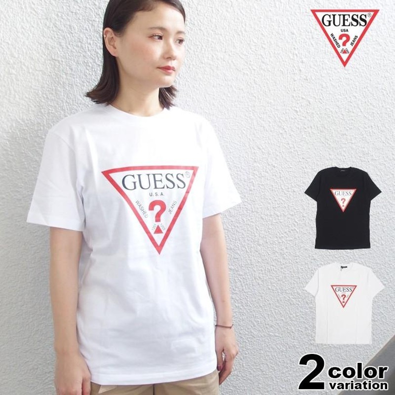 トップスゲス GUESS バックロゴ ルーズ Tシャツ