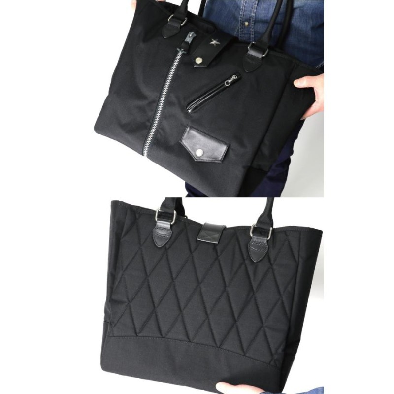Schott ショット ブラックナイロントートバッグ レザー クーポン】【Schott/ショット】レザートート バッグ/ レザー