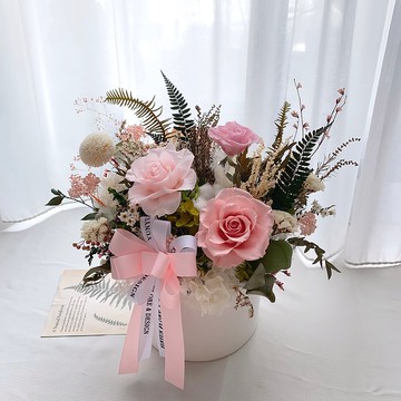 YUNYUN【特大盆花】永生乾燥祝賀盆花 / 限新竹縣市