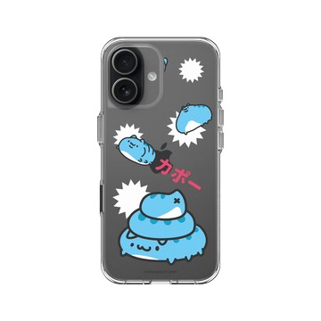 iPhone 17 Clear Case（相機按鈕） 透明 - 貓貓蟲咖波 Bugcat Capoo - 便便咖波