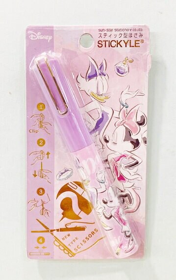 【震撼精品百貨】Micky Mouse 米奇/米妮  隨身剪刀--米妮紫*53153 震撼日式精品百貨