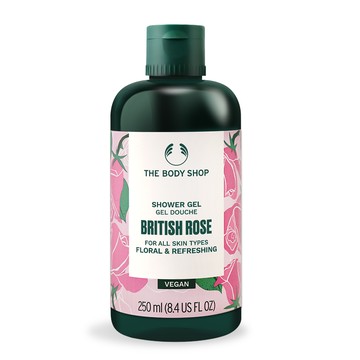 THE BODY SHOP 英皇玫瑰嫩膚沐浴膠(250ml)-國際航空版