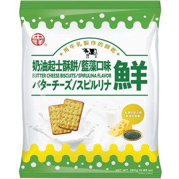中祥奶油起士酥餅藍藻