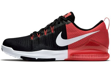 NIKE ZOOM TRAIN ACTION BLACK WHITE RED
