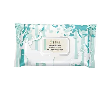 【蝦皮直營】淨新 80抽 加厚純水柔濕巾 有蓋 濕紙巾