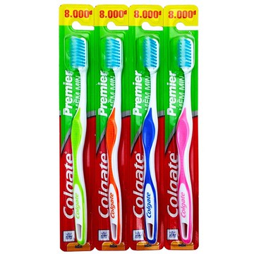 colgate premier高效能潔淨細毛牙刷(一排12支)*3