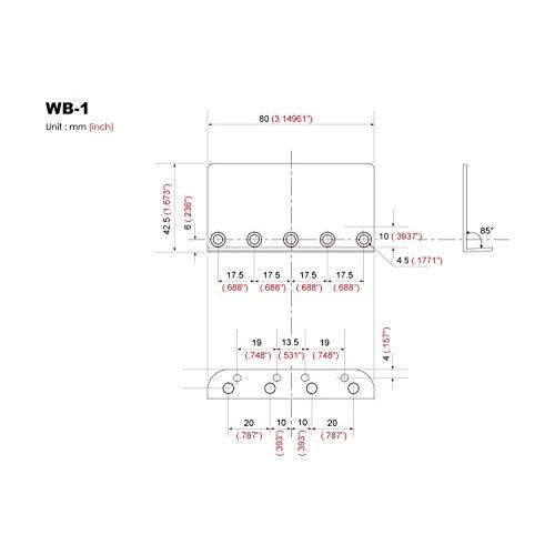 KTS チタンパーツ PR-03WB1 PR-03 with Ti Bridge Plate WB-1