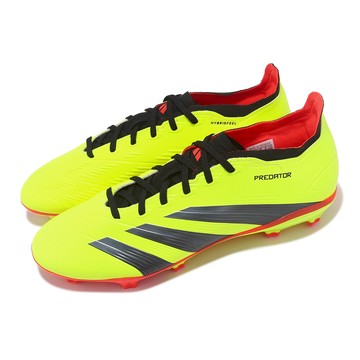 [ACS] adidas 室外足球鞋 Predator League FG 短草皮 戶外 螢光黃 黑 男鞋 愛迪達 IG7761