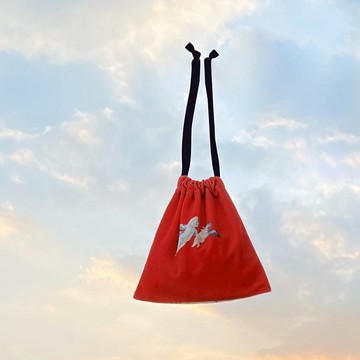 ARTISPACE2020新品丘比特與普賽克天使款麗絲絨浪漫便攜式收納袋