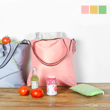 E.City_牛津布環保折疊購物袋2件組
