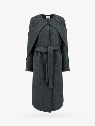 Wool coat with maxi removable scarf - LE 17 SEPTEMBRE - gender_Woman