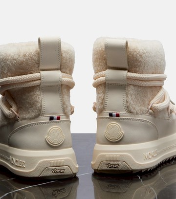 Moncler Moncler Altive Mid teddy snow boots
