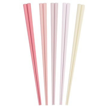 GOZENBO 御膳坊 美型筷 5雙  筷子  莫蘭迪  1組