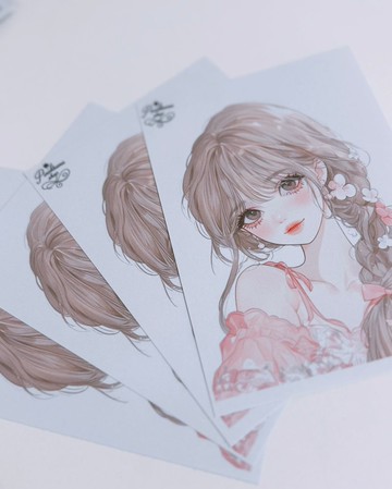 pinokkumashop 人物貼紙 女孩貼紙 拼貼素材