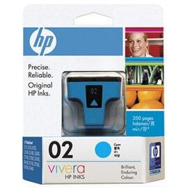 HP C8771WA NO.02 青藍色原廠墨水匣【領券滿額再折千12/31止】