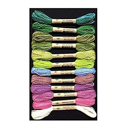 Valdani Size Wool Embroidery Thread ''Hint of Spring'' Collection