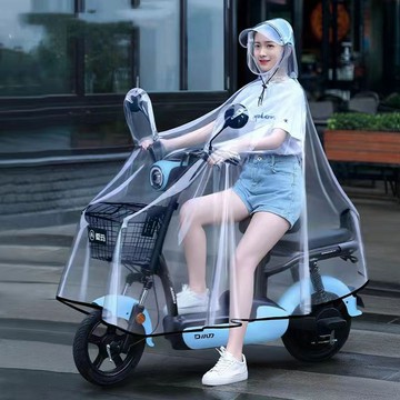 臺灣✨雨衣雨衣電動電瓶車男女款單人透明2023新款全身防暴雨自行車專用雨披