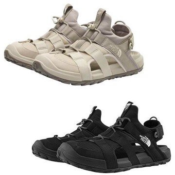 The North Face 北面 涼鞋 男鞋 抓地大底 米灰/黑 NF0A83NL6S4/NF0A83NLKX7