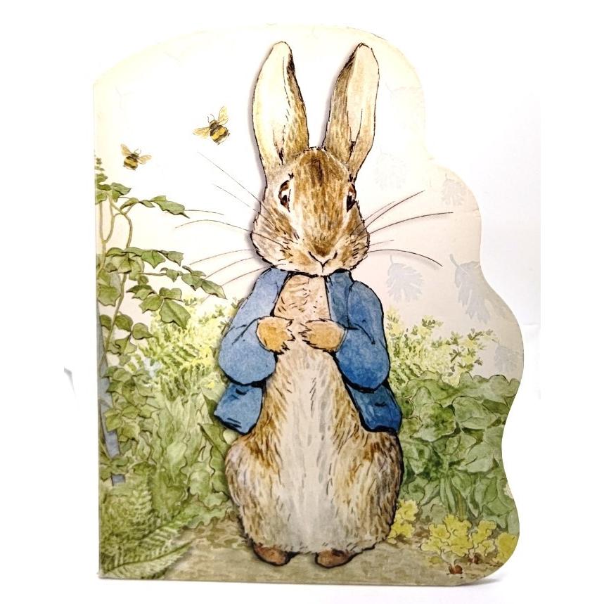 Large Shaped Peter Rabbit Board Book Beatrix Potter Frederick Warne