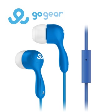 GoGear GEP2005 耳道式耳機麥克風 藍