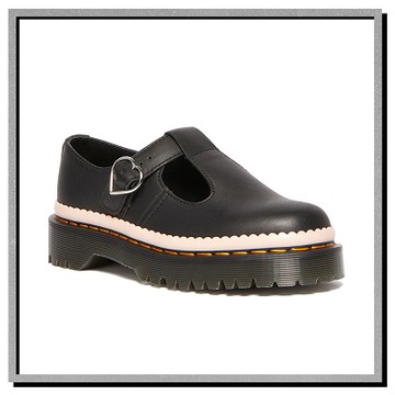 【DR. MARTENS】滿3000折300★馬汀大夫 瑪莉珍鞋Polley Bex T-Bar Shoe Black
