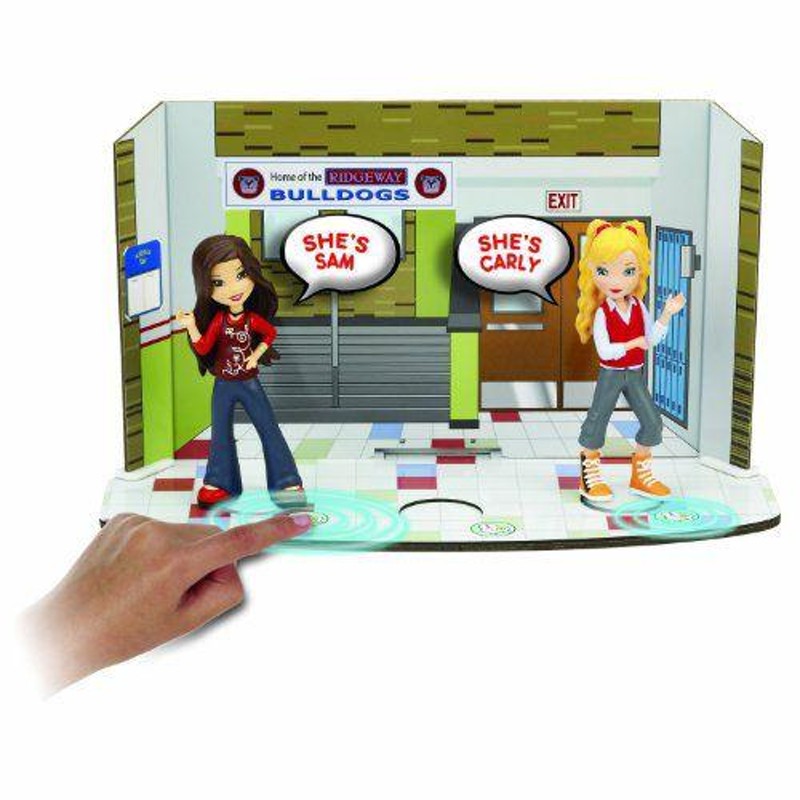 Icarly NIckelodean Chat'n Fashion Talking Interactive Playset