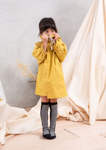 大立領抽繩洋裝(2色)