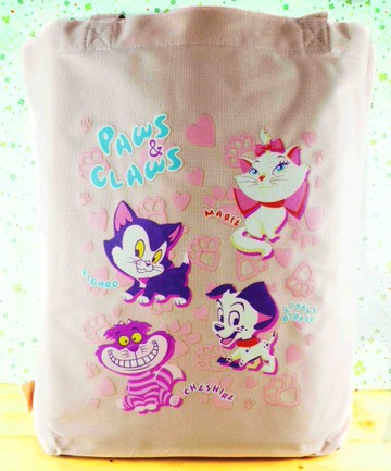 【震撼精品百貨】The Aristocats Marie 迪士尼瑪莉貓~側背袋-綜合人物粉