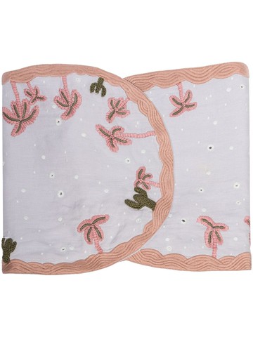 L'Objet - x Haas Joshua table runner - unisex - Linen/Flax - One Size - Purple
