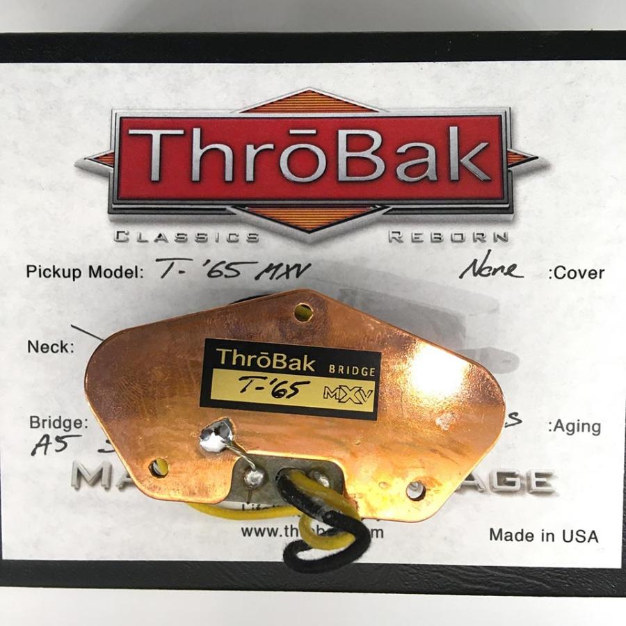 ThroBak T-65 MXV- ThroBak Tele Guitar Pickup   Bridge   Aged