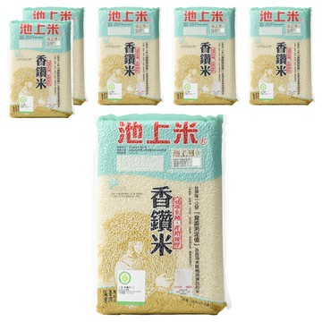 池上多力米 香鑽米 產銷履歷  1.5kg  6包  CNS一等米