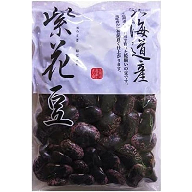 豆力 北海道産 紫花豆 200g×3袋