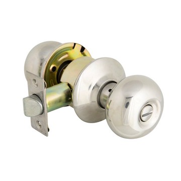 加安牌 喇叭浴廁鎖不鏽鋼拋光TC1310